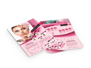 Cartão de visitas Mary Kay,folder mary kay
