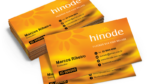 Hinode,Cartão de visitas Hinode,folder hinode