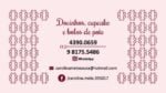 Cartão de visitas para Profissionais,cartão de visitas para autônomo,cartão de visita para vendedores