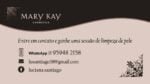 Cartão de visitas para beleza e estética