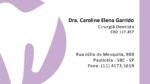 Cartão de visitas para profissionais da saúde e clínicas
