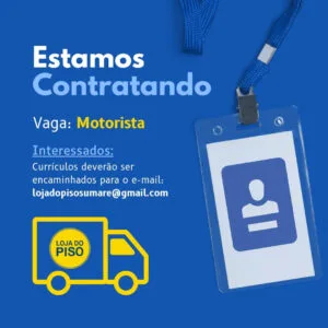 vaga motorista