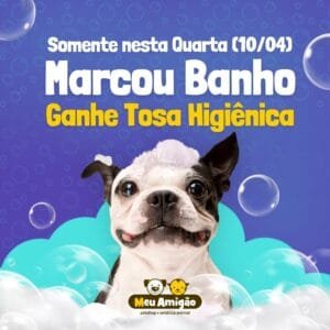 marcou banho