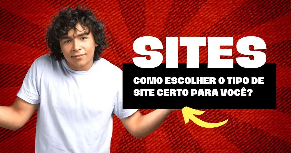 tipos de sites mais populares
