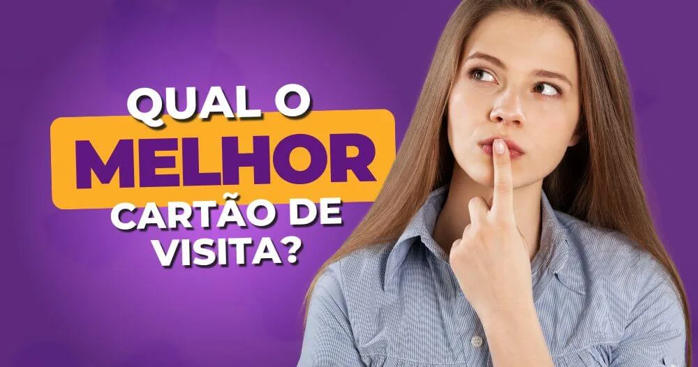 qual o melhor cartão de visita